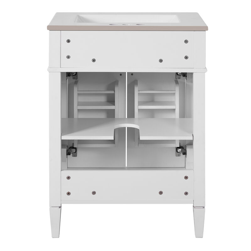Nehird Bathroom Storage Cabinet with Sink image number 5