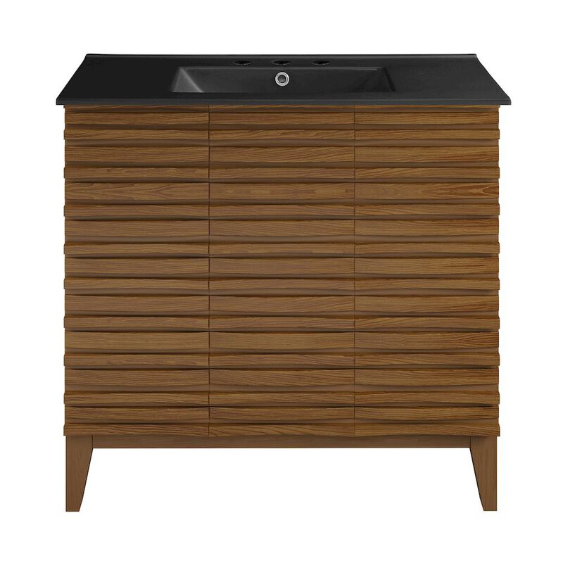 Swiss Madison Cascade 36 in. Bathroom Vanity with 3-Hole Ceramic Sink Top image number 0