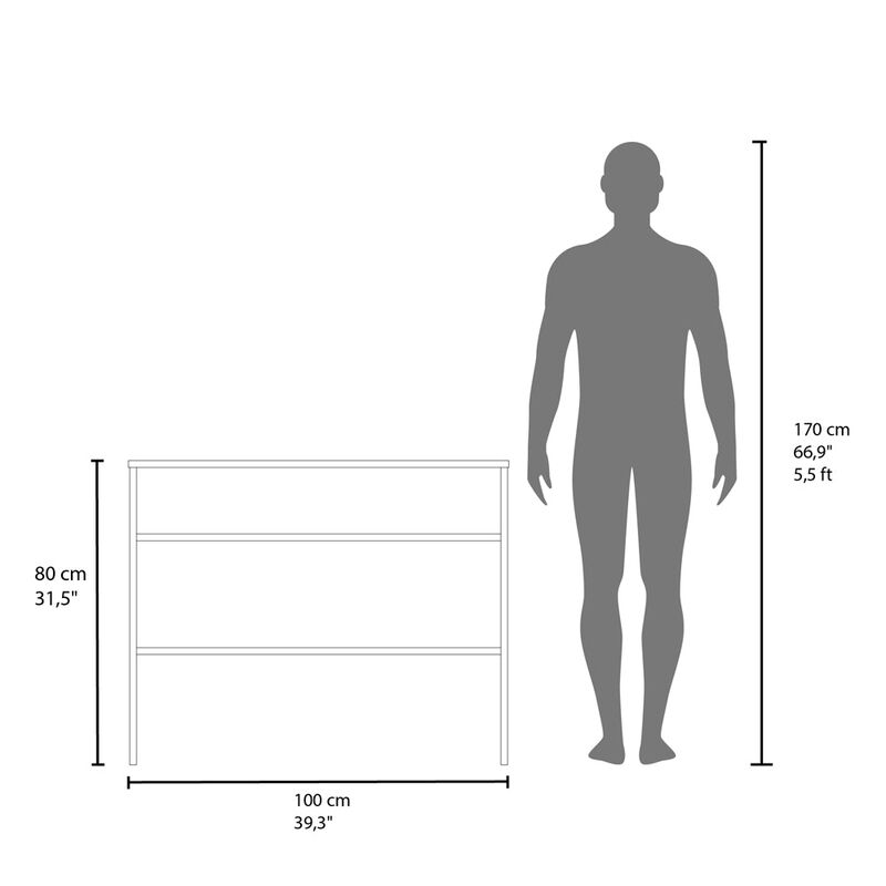 Console Table Richton, Living Room, Black