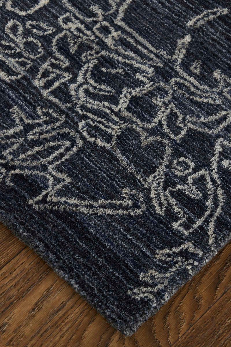 Whitton 8891F Navy/Ivory 9' x 12' Rug image number 3