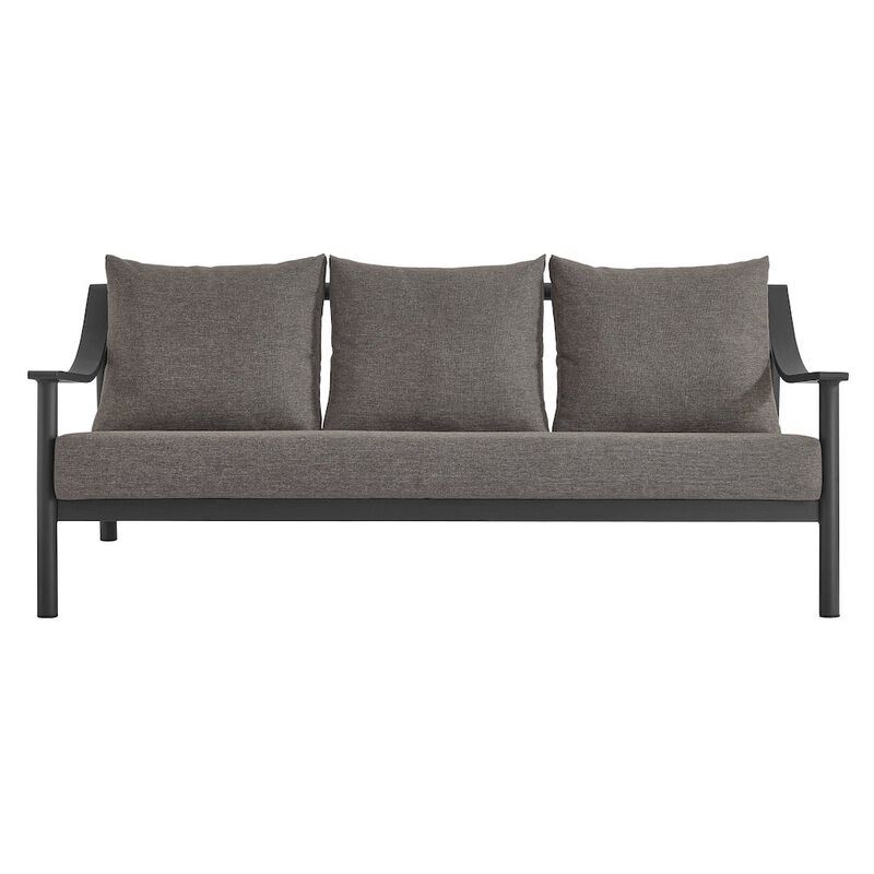 Terrace Outdoor Patio Aluminum Sofa image number 5
