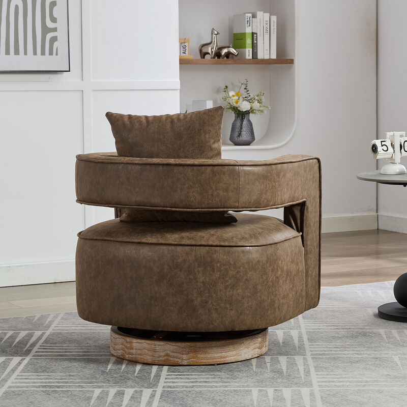 Todfef Swivel Accent Chair image number 3
