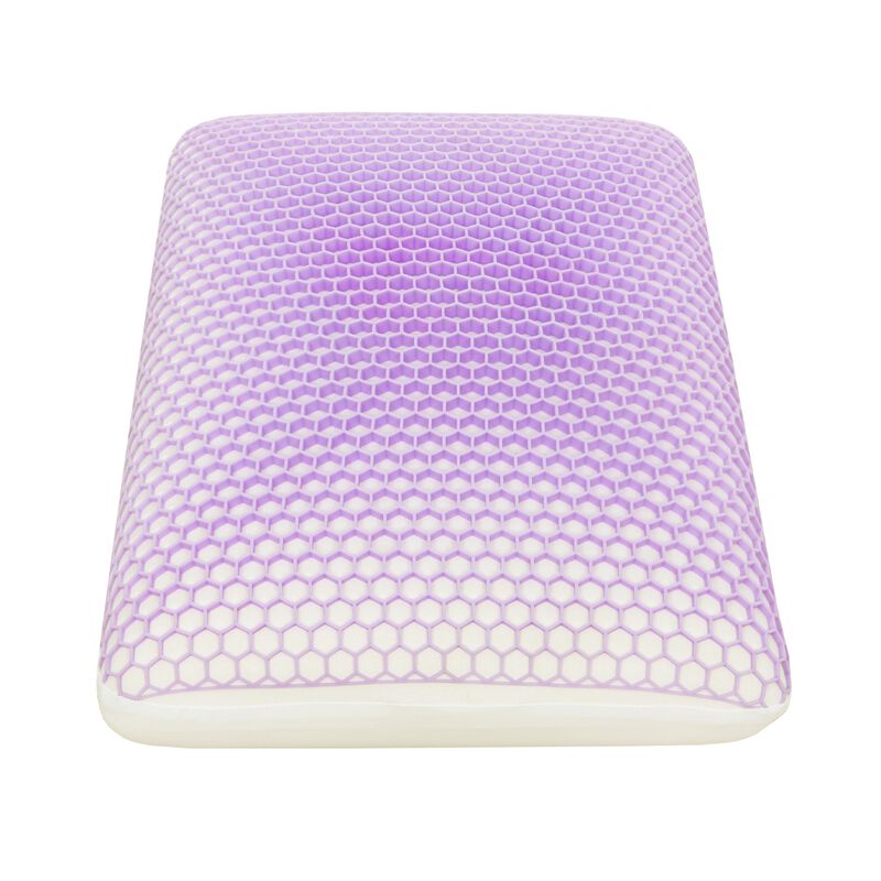 Gers Pillow, Dense Memory Foam and TPE Support, Ergonomic Shape 15x25