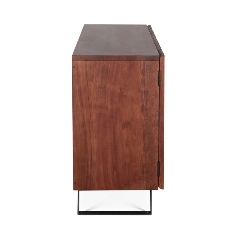 World Interiors Yarrow 68" Sideboard in Light Sequoia image number 3