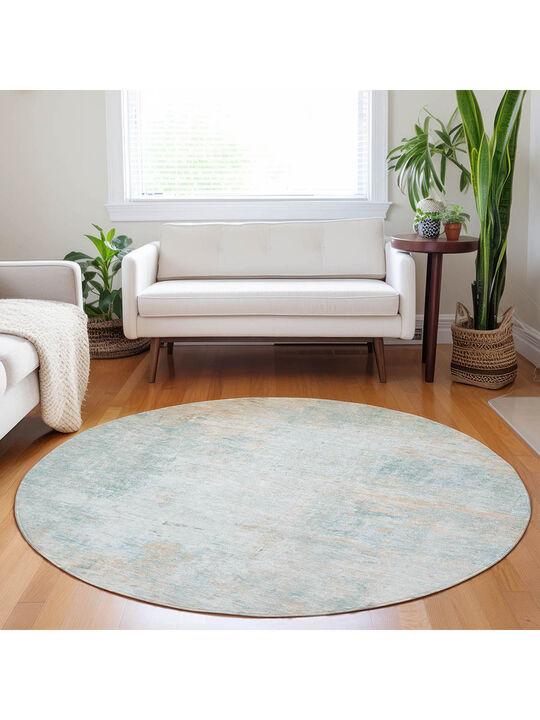 Ravenna RN1 Seafoam 8' Round Rug