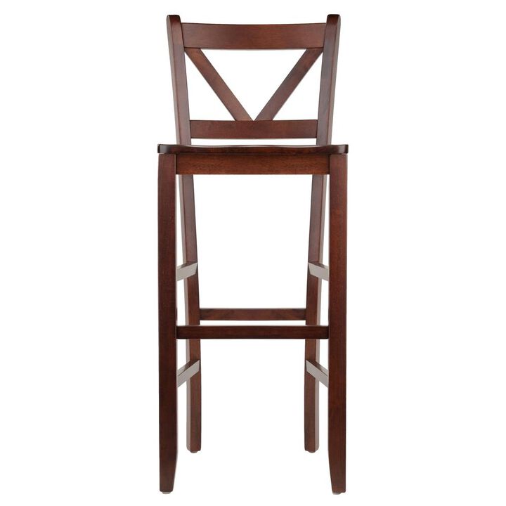 Victor 2-pc 29" V Back Bar Stools
