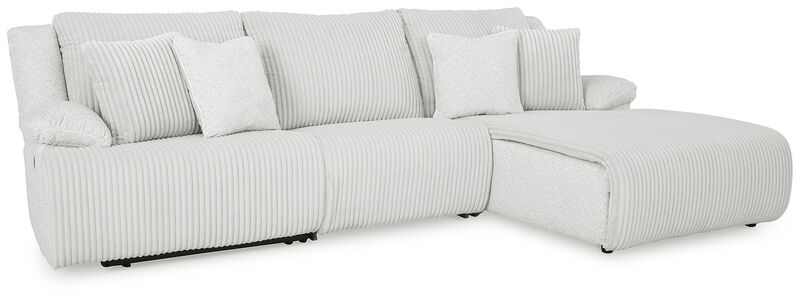 Top Tier 3-Piece Reclining Sectional Sofa Chaise image number 0