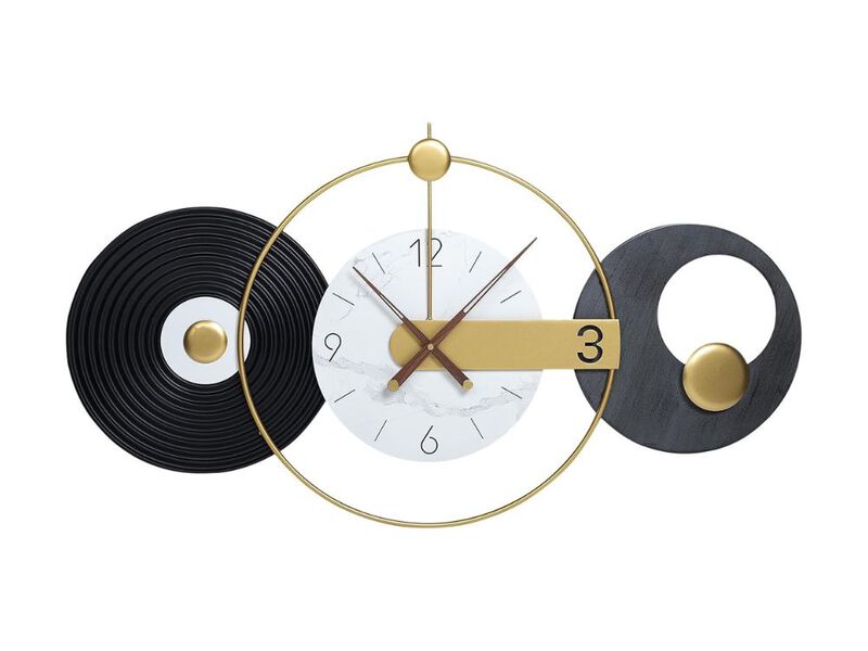36x20 Inch Large Silent Wall Clock - Modern Non-Ticking Decor for Home & Office image number 0