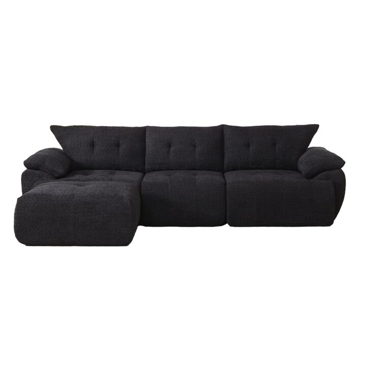 Papkog Chenille Modular Sectional Sofa