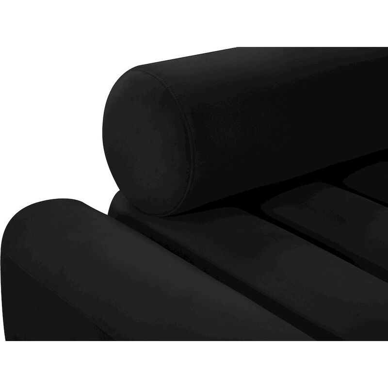 Meridian Furniture Melody Black Velvet Chair