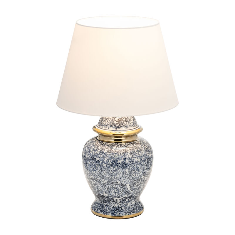 Ceramic Chinoiserie Table Lamp image number 1