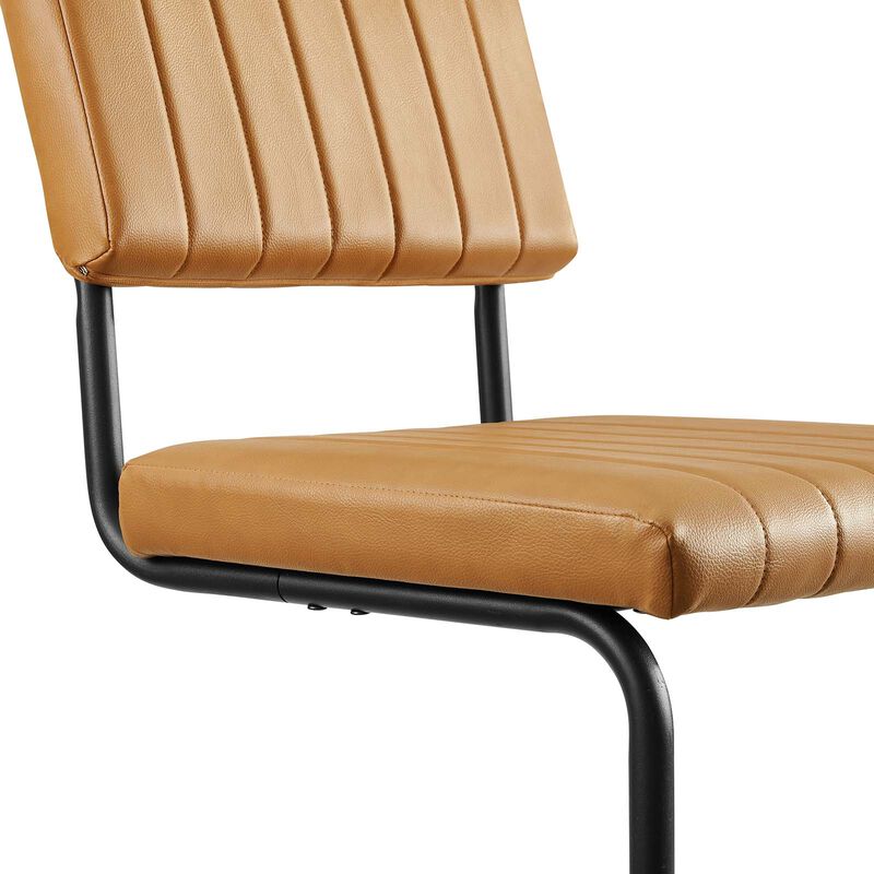 Parity Vegan Leather Dining Side Chairs - Set of 2 image number 4
