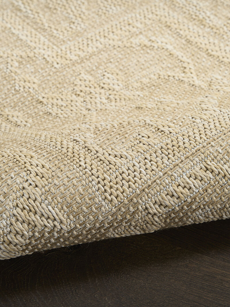 Tulum TLM05 Cream 8' x Round Rug image number 3