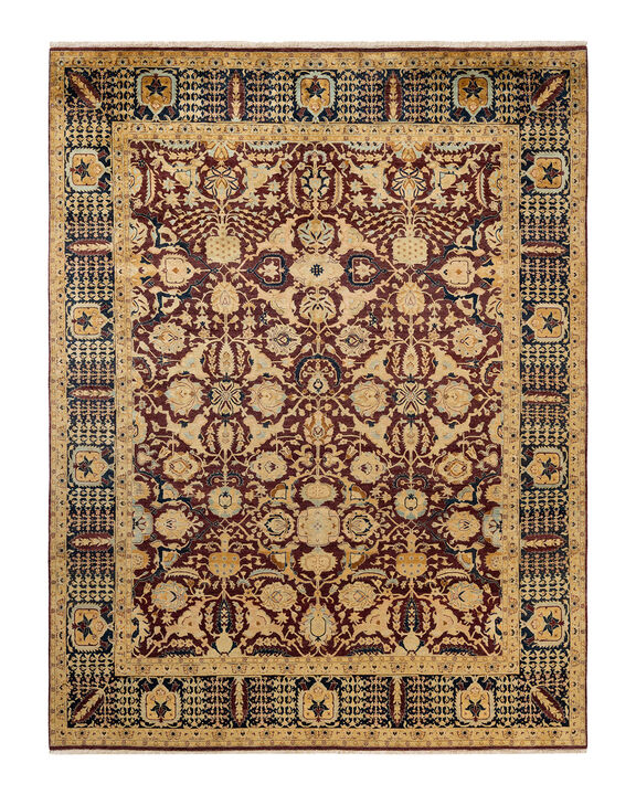 Mogul, One-of-a-Kind Hand-Knotted Area Rug  - Red, 7' 10" x 10' 2"