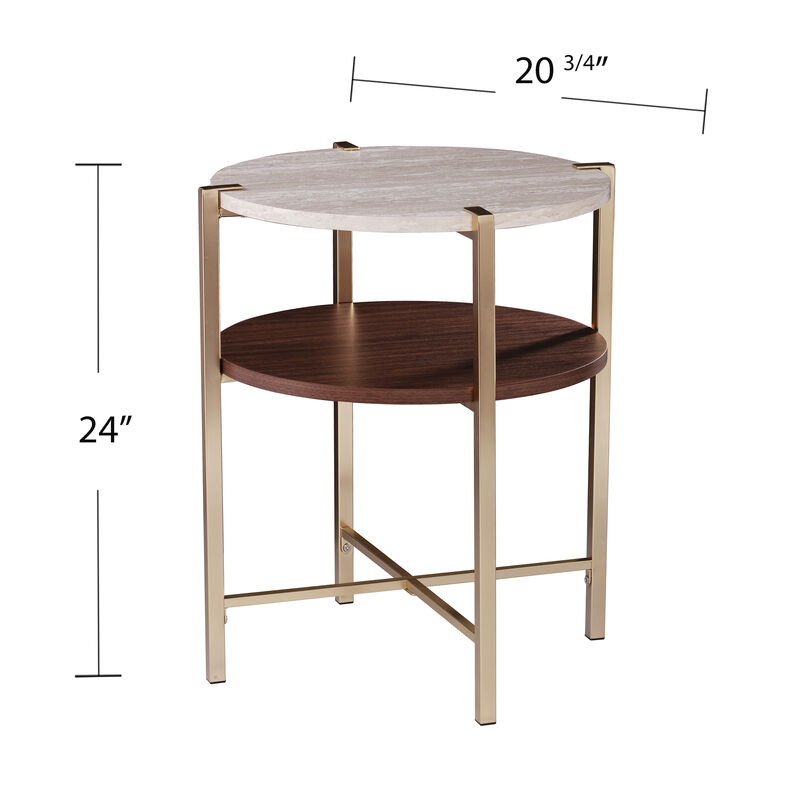 Hornsby Round End Table