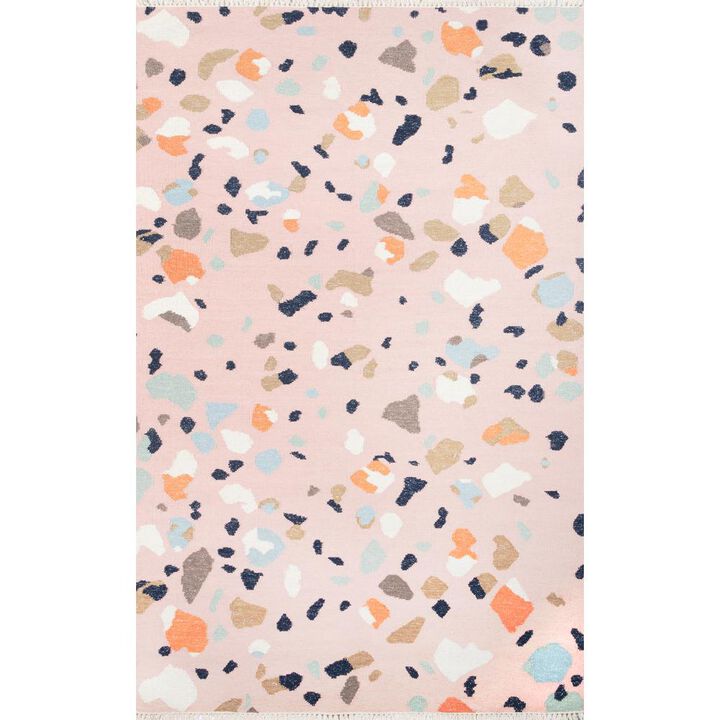 Novogratz Contemporary Rectangle Area Rug, Pink, 2' X 3'