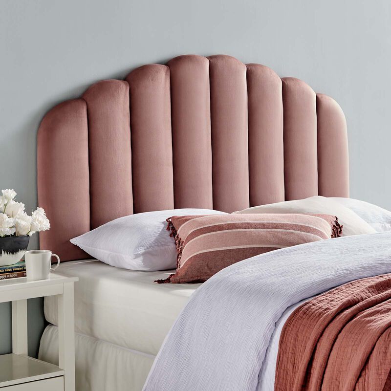 Modway - Veronique Full/Queen Performance Velvet Headboard image number 1
