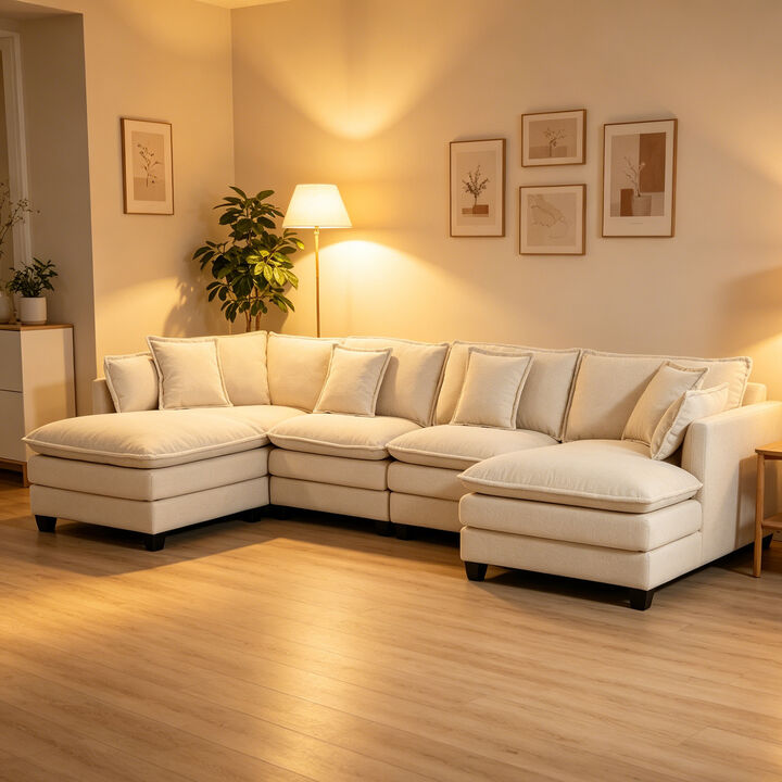 Pamcam 4 seat Sectional Sofa