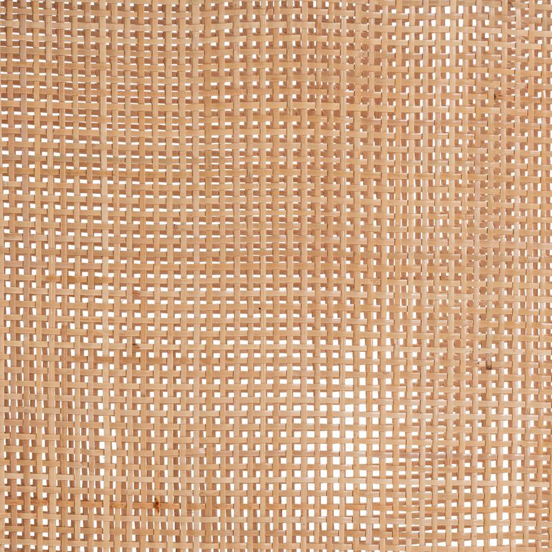 bali & pari Franco Dining Chair - Sculpted Seating with Woven Rattan Backrest and Upholstered Seat for Kitchen or Dining Room image number 6