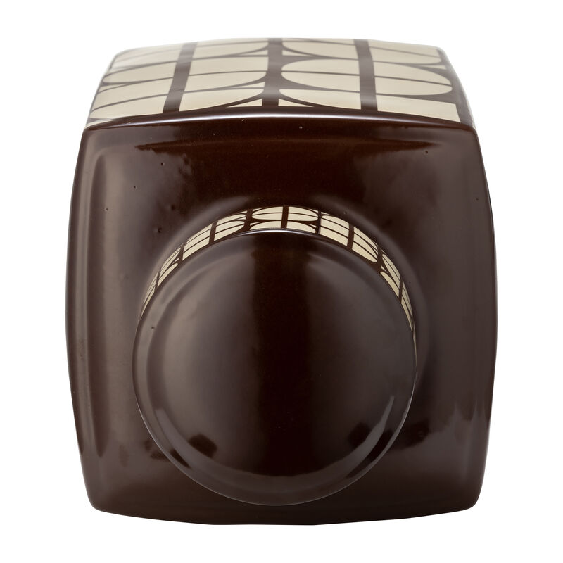 Cer, 16"h Square Jar W/ Lid image number 3