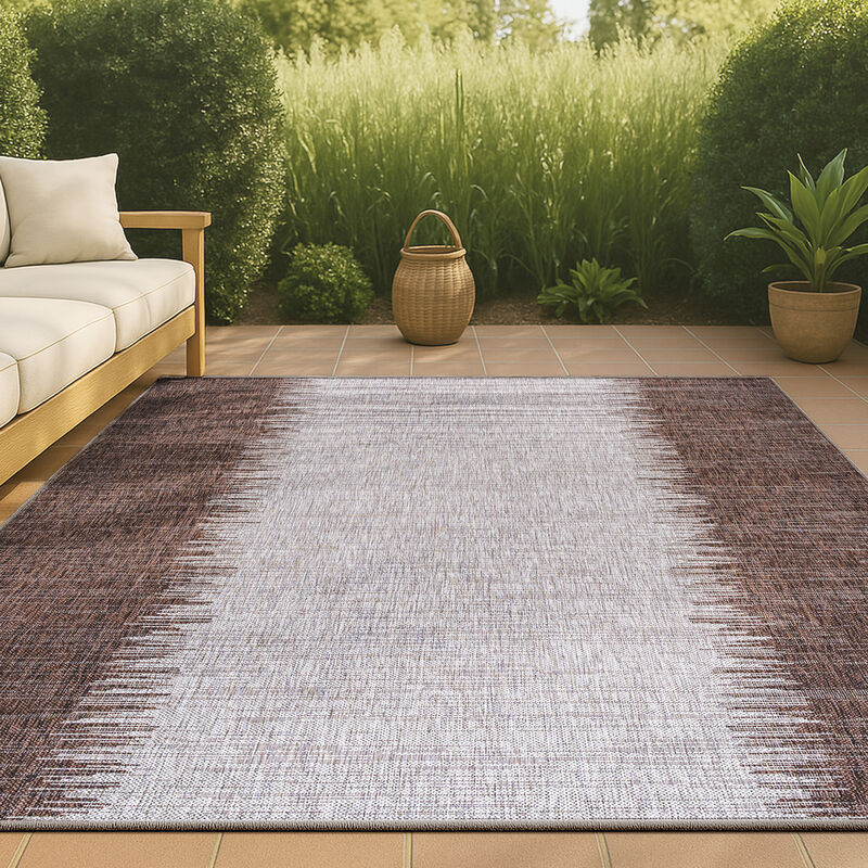 Tavira Modern Strie Indoor/Outdoor Area Rug