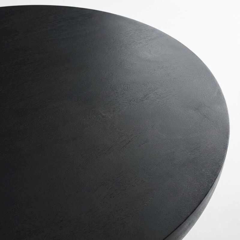 Concrete Coffee Table with Durable Round Top and Modern Design image number 5