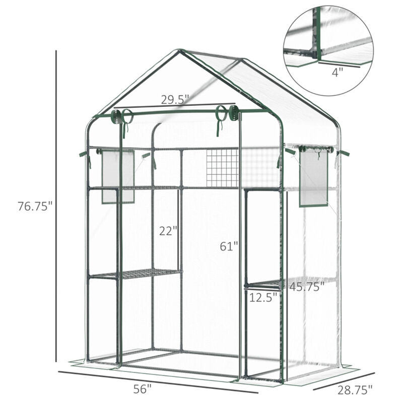 Greenhouse for Year-Round Gardening & Plant Growth