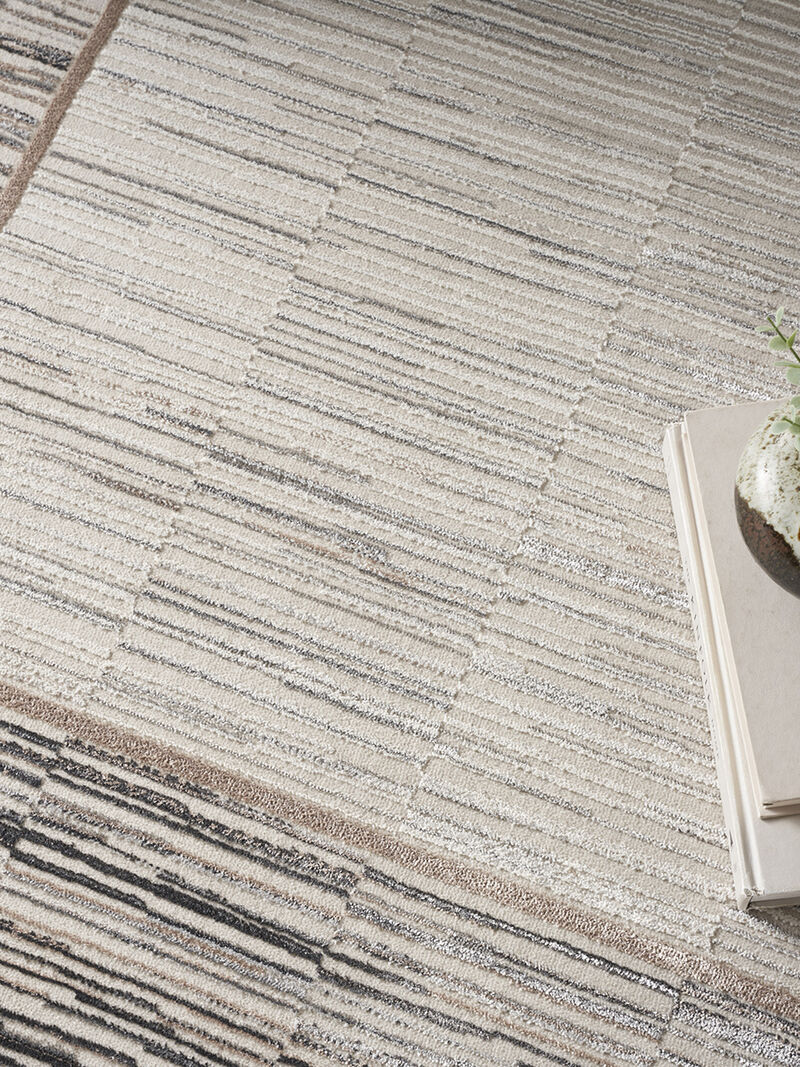 Desire DSR02 Gray/Black 9' x 12' Rug