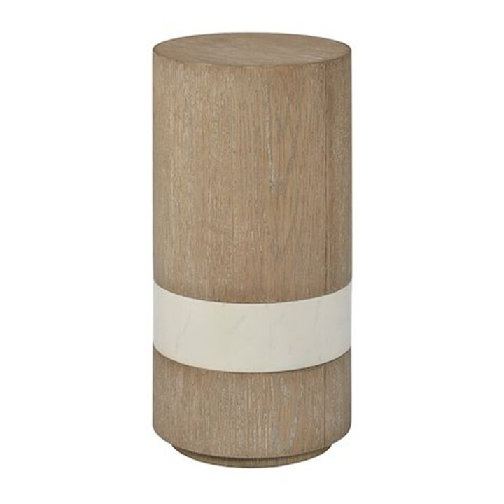 Bernards Transitional Elements Spot Table - Toffee