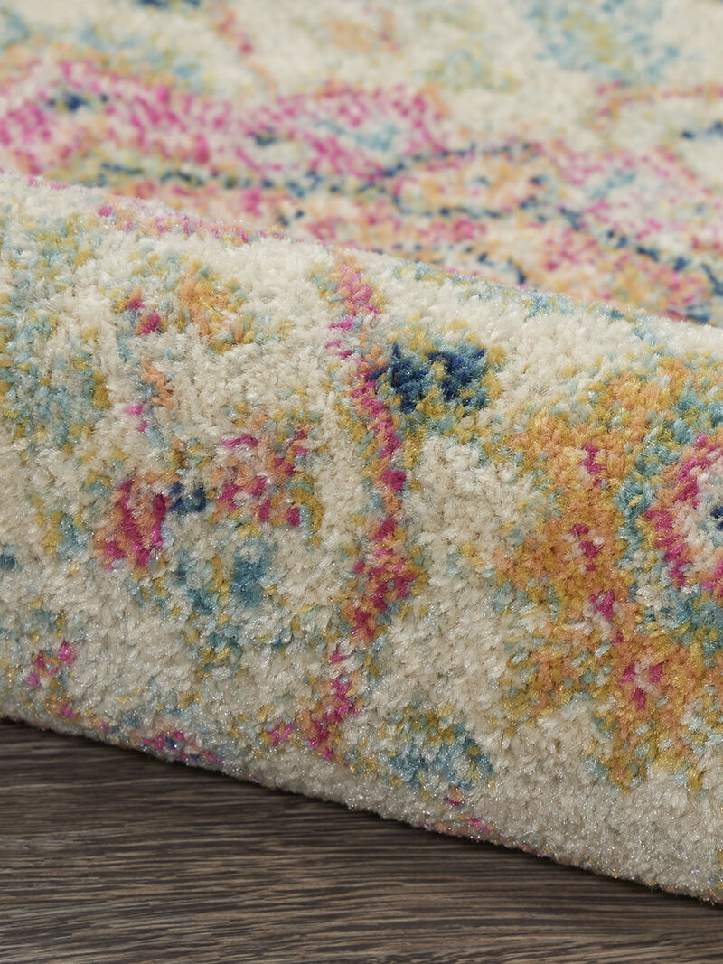 Passion PSN25 Ivory/Pink 6' x 9' Rug image number 6