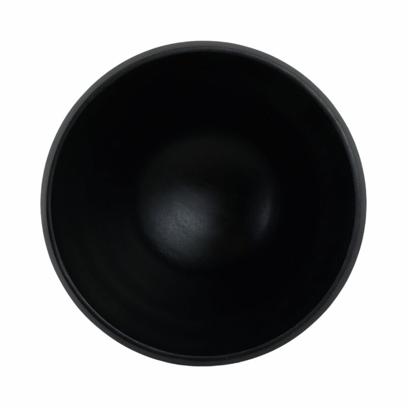 12" Wooden Bowl W/ Metal Legs image number 5