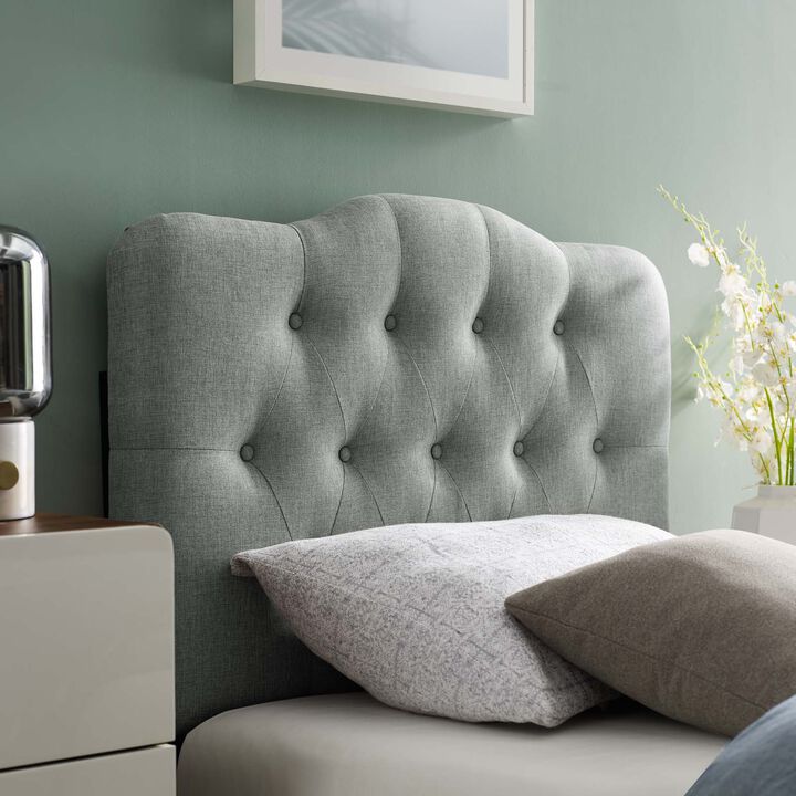 Modway - Annabel Twin Upholstered Fabric Headboard Gray
