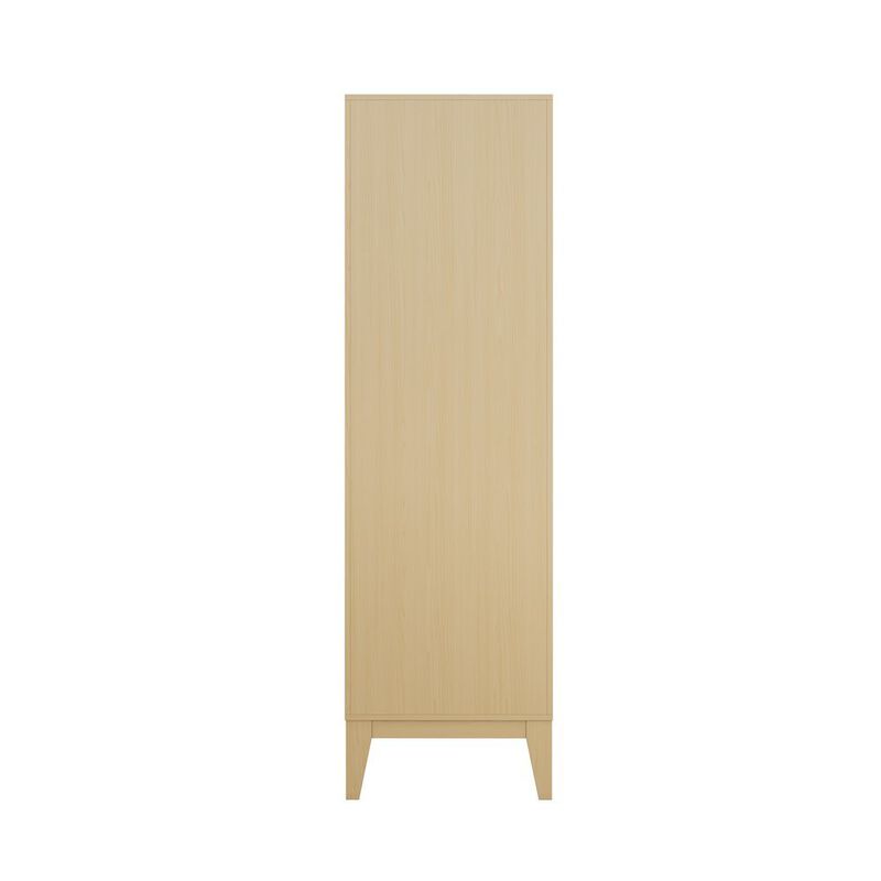 Cascade 17 x 17 x 60 Freestanding Linen Cabinet in Natural Oak image number 8