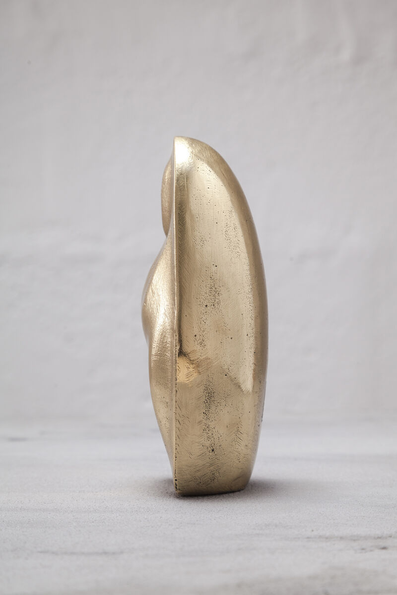 VALDIVIA Virgin Sculpture in Casted Bronze by ANDEAN, In Stock