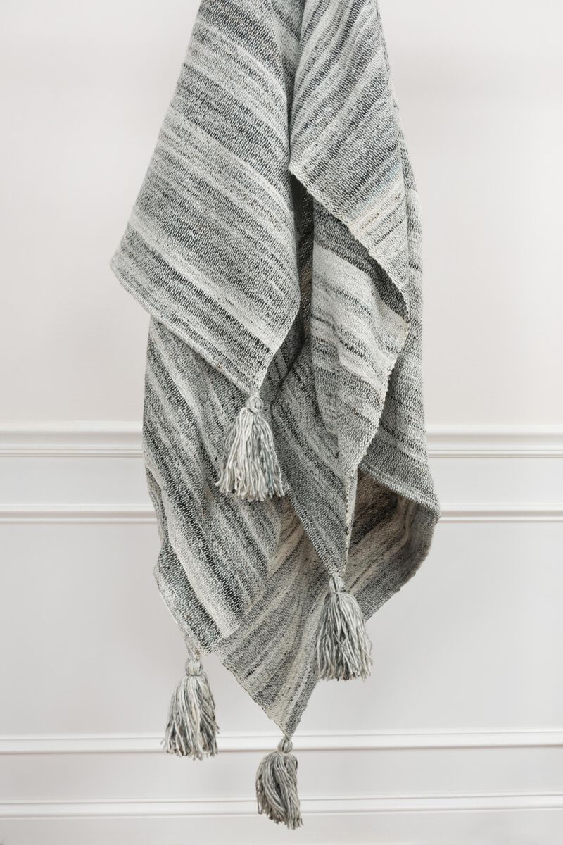 Gray 50" x 60" Throw Blanket