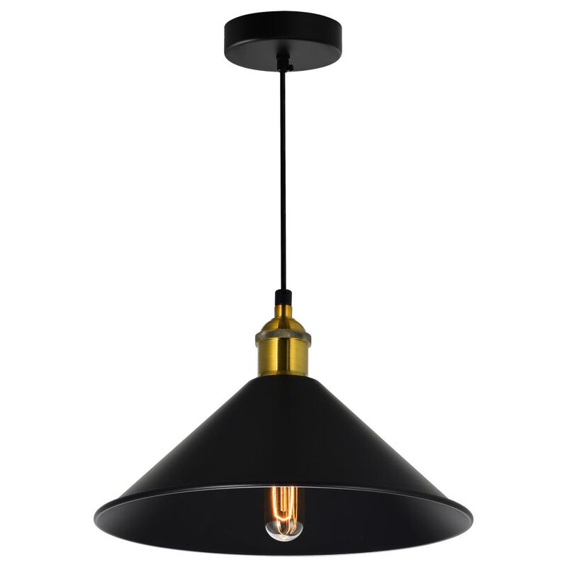 Brave 1 Light Black Mini Pendant