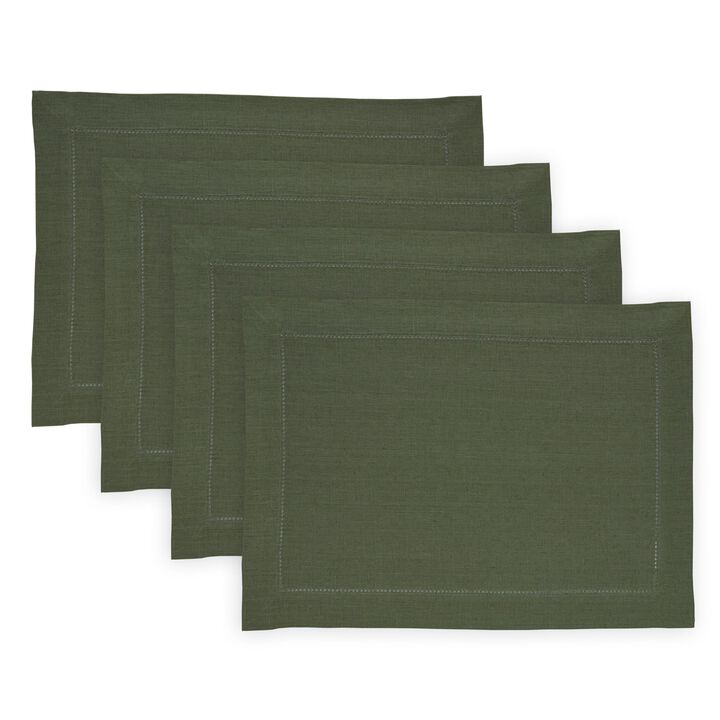 Linen Placemats - Medium Weight Hemstitch