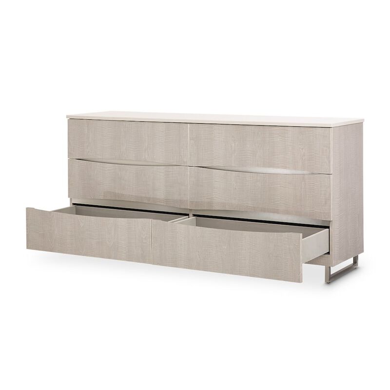 Michael Amini Marin Dresser - Greige