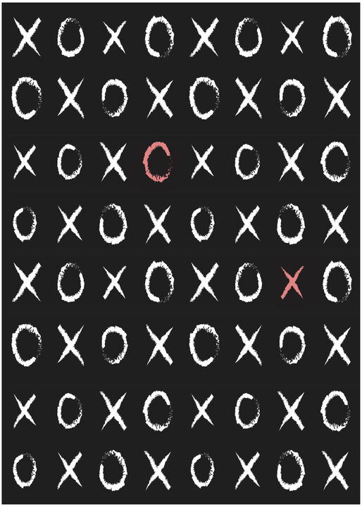 HomeRoots XOXO Youthful Washable Area Rug