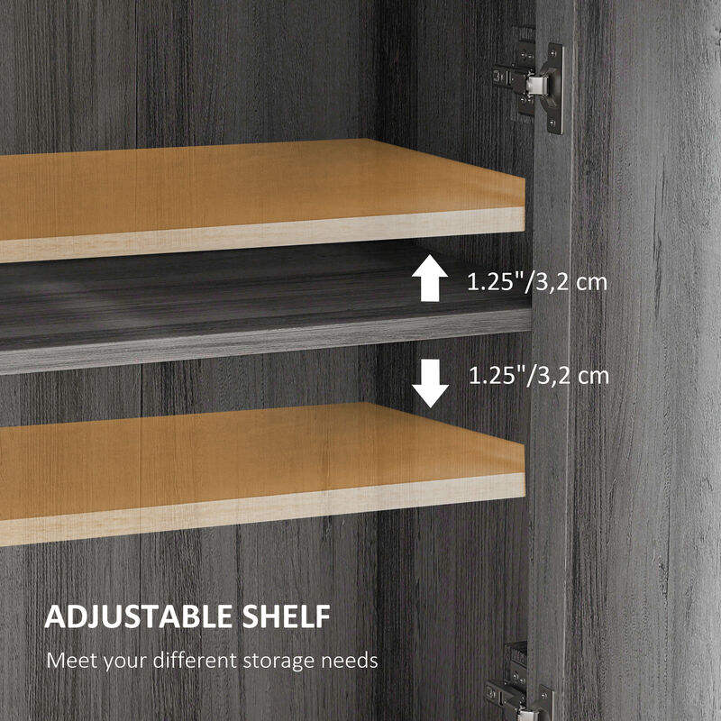 Multi-Purpose Kitchen Cabinet for Pantry, Utensils