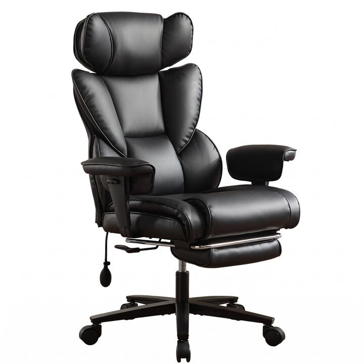 Office Chair with Foot Rest and Waist Lumber Support, Ergonomic Gaming Chair