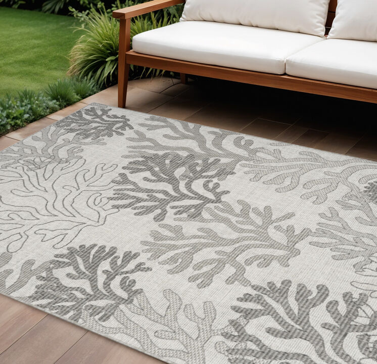 HomeRoots Nautical Indoor Outdoor Area Rug