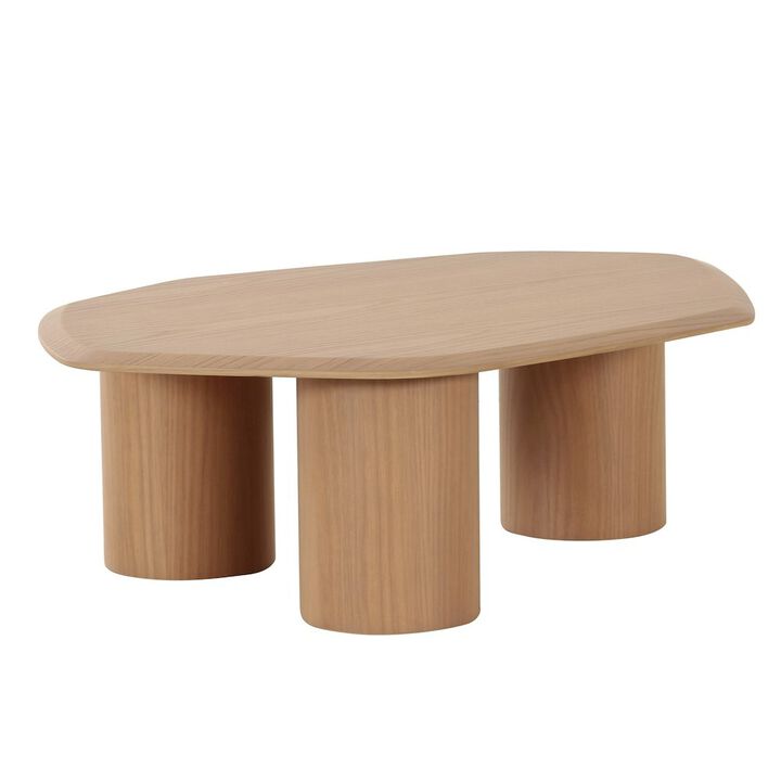 Modrest Seymour - Modern White Oak Coffee Table