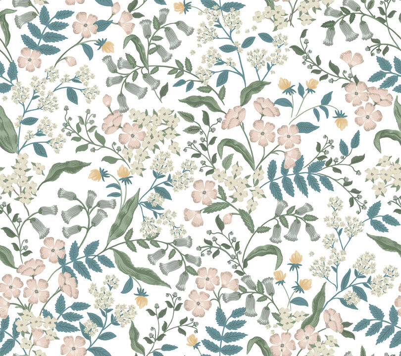 Sweetbrier Blush Peel & Stick Wallpaper