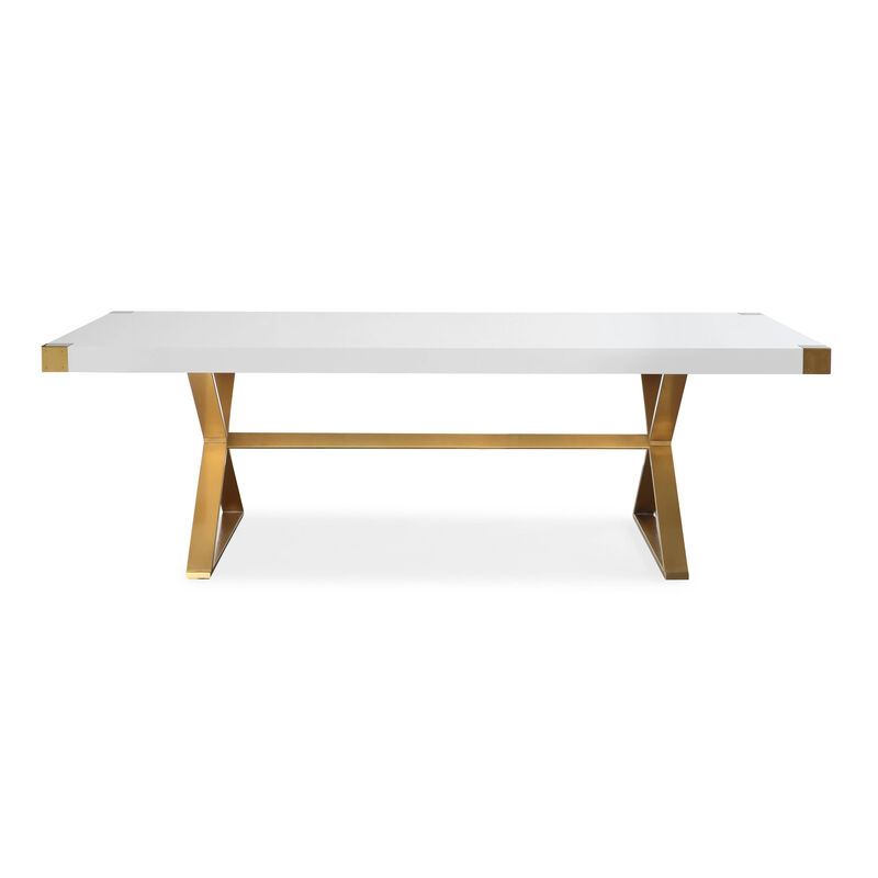 Adeline Black Lacquer Dining Table