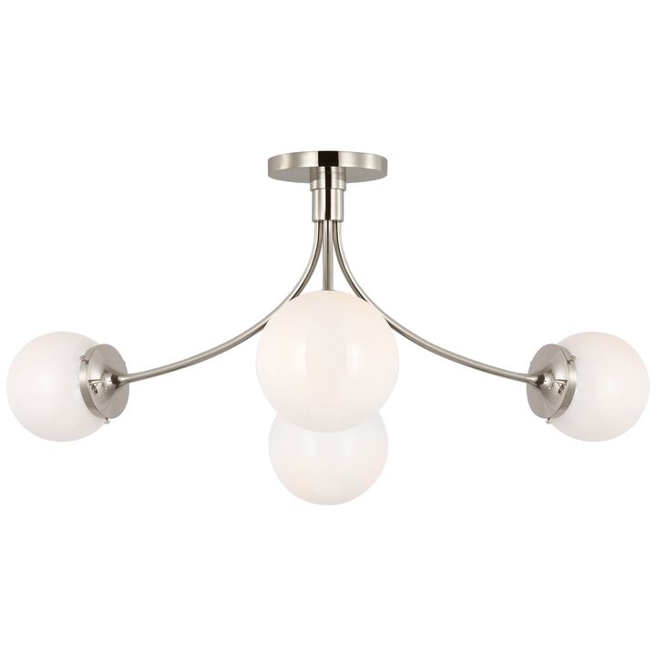Prescott Med Semi-Flush Mount