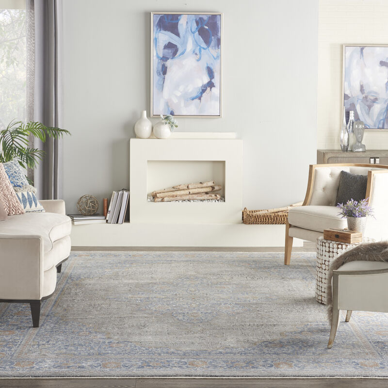 Starry Nights STN07 Blush/Multicolor 8' x 10' Rug