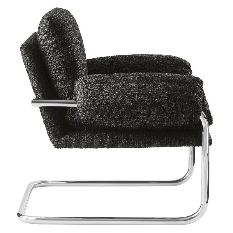 Ansel Boucle Fabric Accent Chair image number 3
