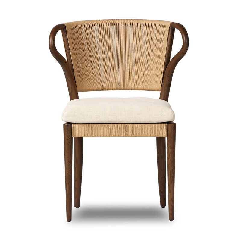 Amira Broadway Dune Armless Dining Chair