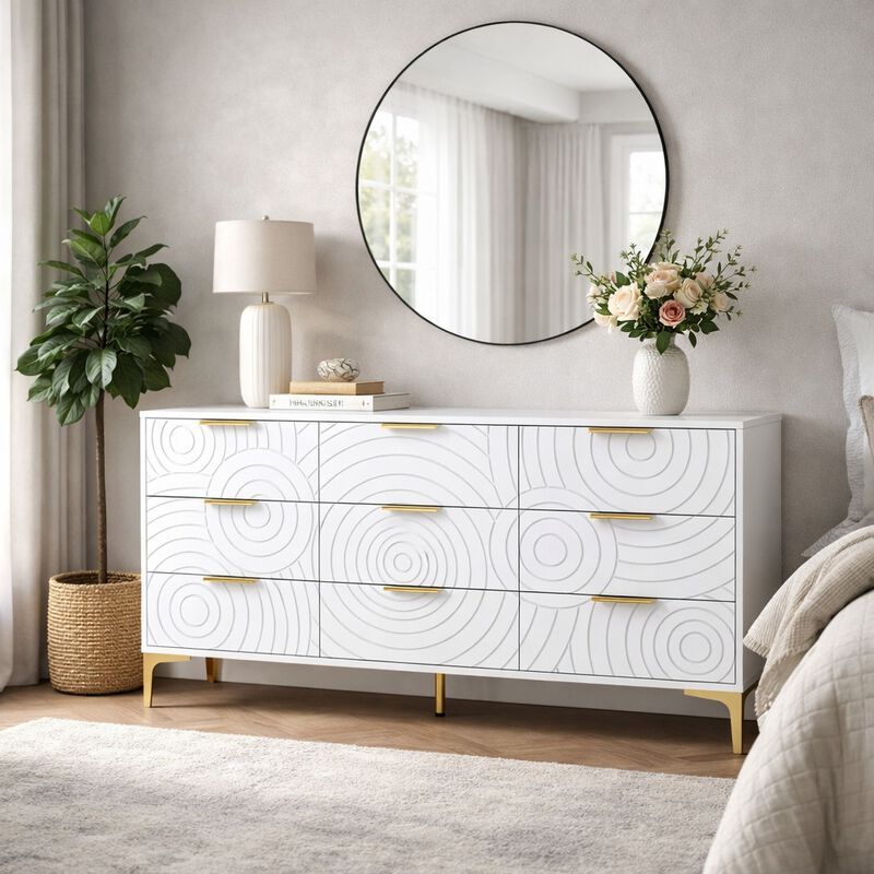 Nufmut Modern Wooden Dresser image number 1